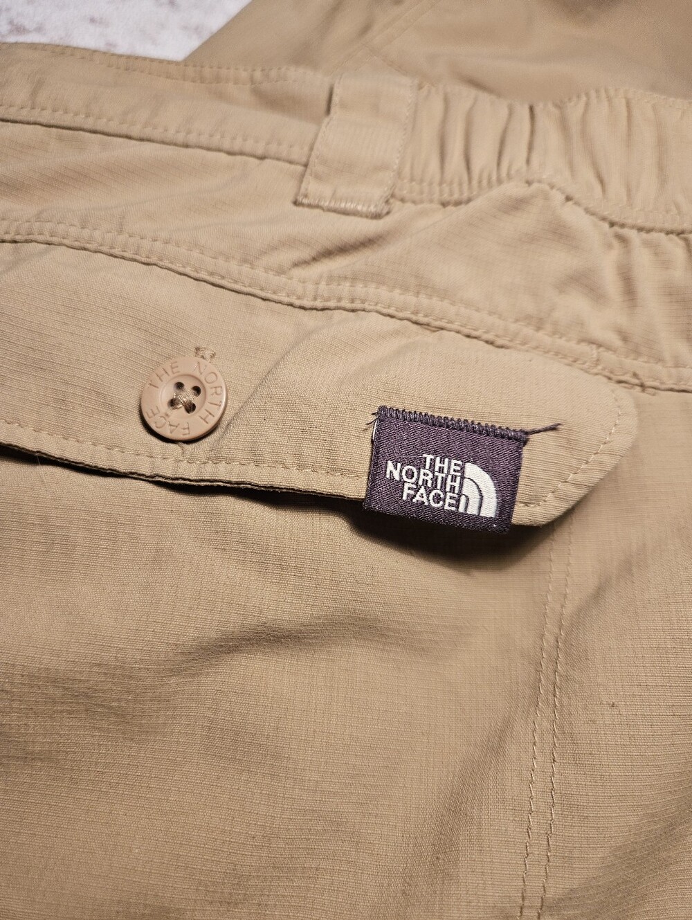 The North Face Men's Hiking Pants in Tan - Picture 6 of 7